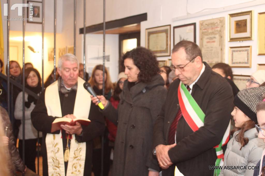 Alia 8 Marzo 2017,inaugurazione della biblioteca comunale a Maria Fuxa., 