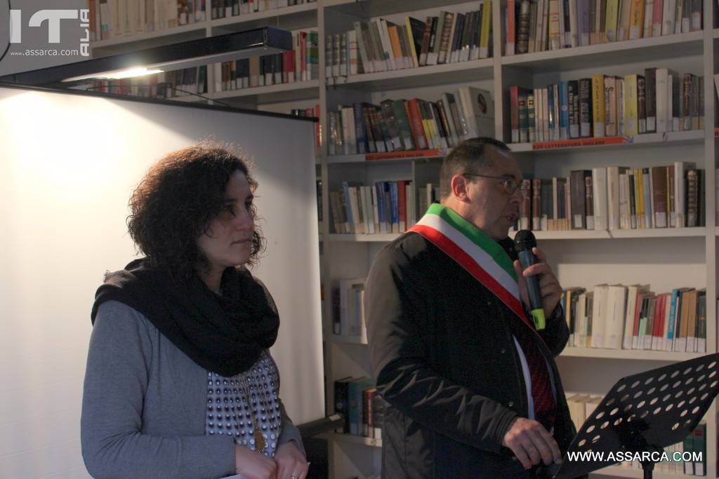 Alia 8 Marzo 2017,inaugurazione della biblioteca comunale a Maria Fuxa., 