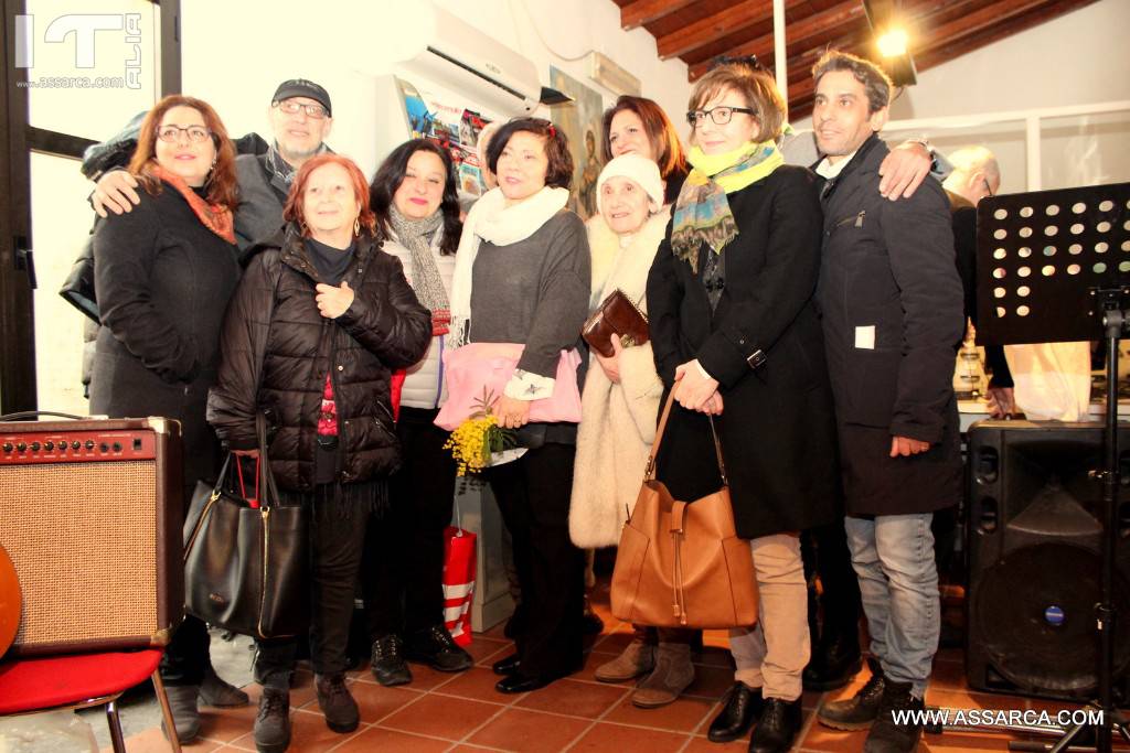 Alia 8 Marzo 2017,inaugurazione della biblioteca comunale a Maria Fuxa., 