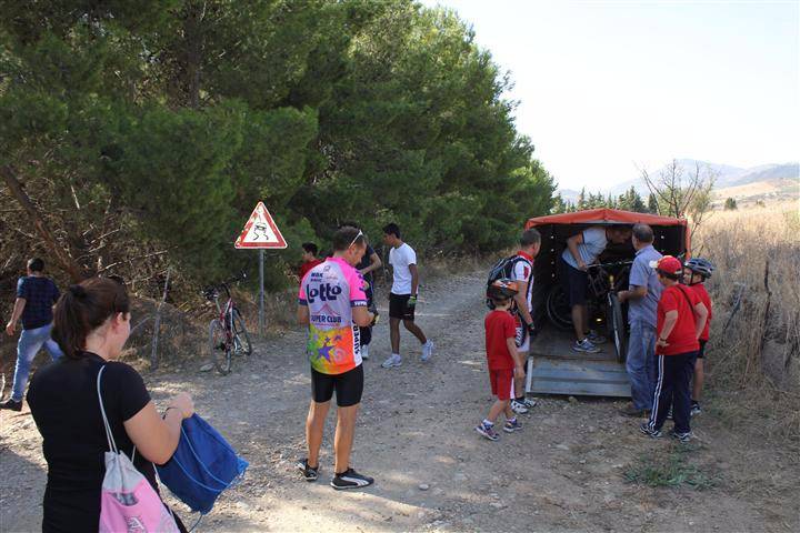 GIRO IN BICI DEL LAGO DI CACCAMO, 