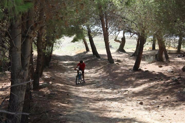 GIRO IN BICI DEL LAGO DI CACCAMO, 