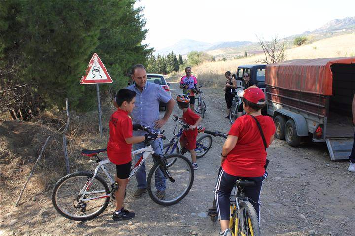 GIRO IN BICI DEL LAGO DI CACCAMO, 