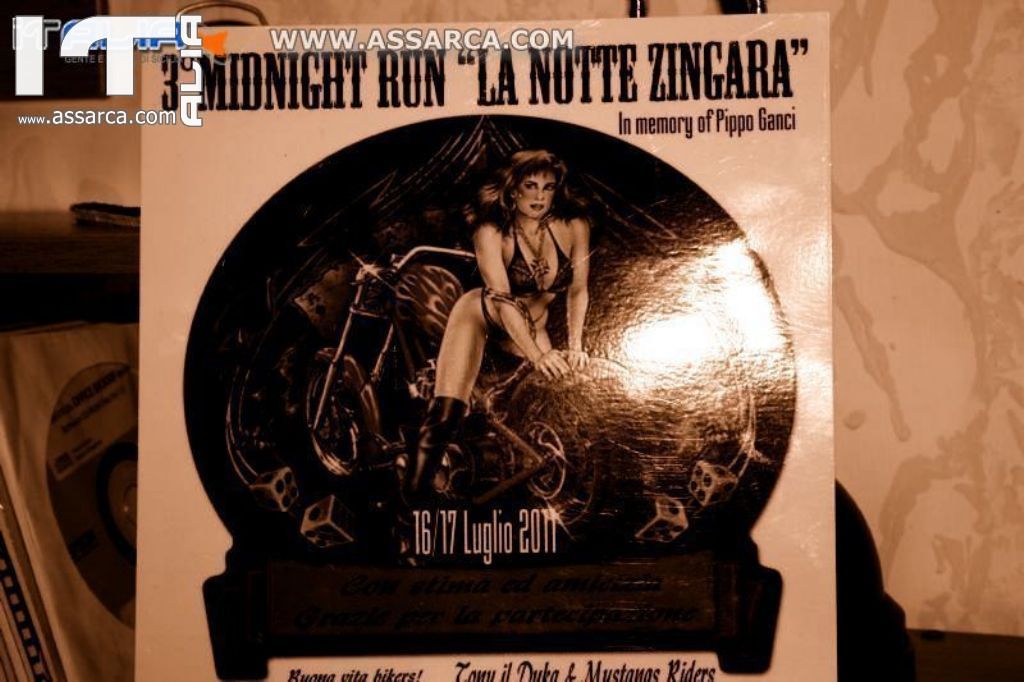 3MIDNIGHT RUN "LA NOTTE ZINGARA" in memory of Pippo Ganci 16/17 luglio 2011, 