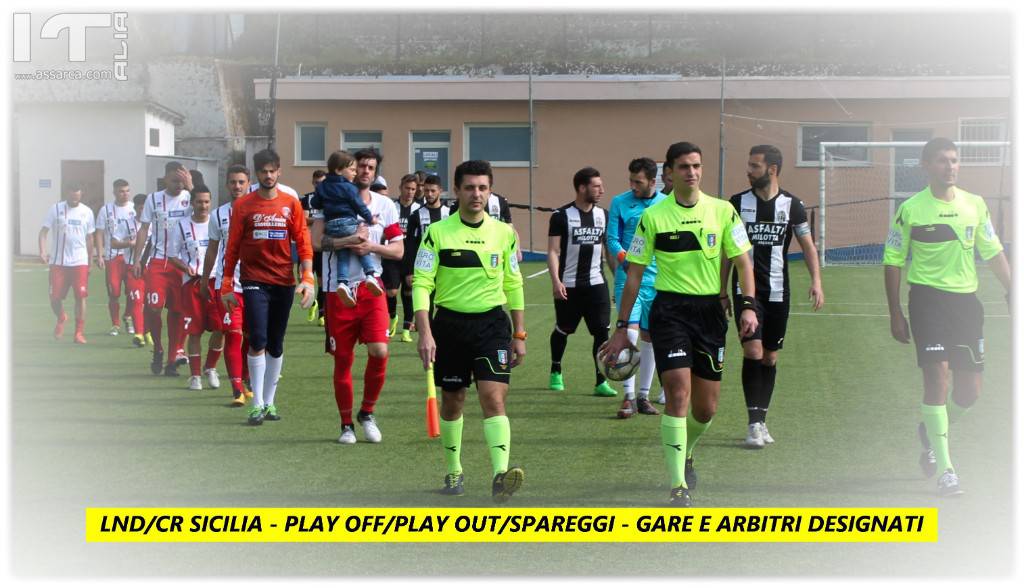 LND/CR Sicilia - Spareggi - Play out/Play off, 