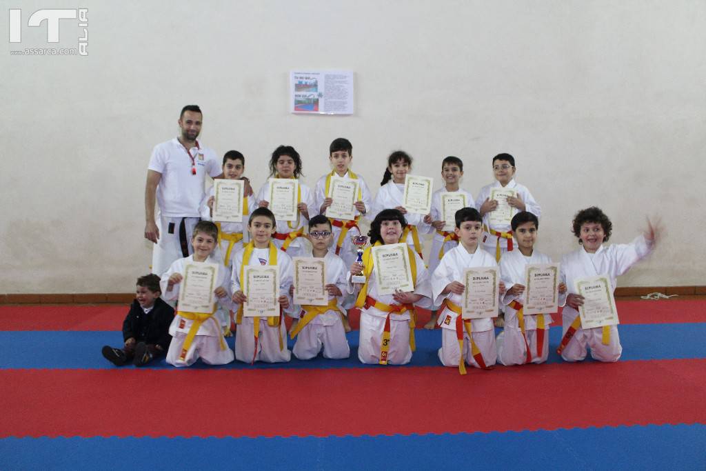 ALIA (PA) - A.S.D. LION HEART KARATE A.M., DISPUTATE LE PROVE DI GRADUAZIONE, 