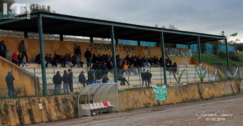 IL FUORICLASSE DI ALIA COSIMO PANEPINTO CON I SOSTENITORI NISSENI, TRASCINANO IL VALLELUNGA ALLA VITTORIA., 