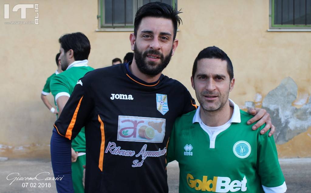 IL FUORICLASSE DI ALIA COSIMO PANEPINTO CON I SOSTENITORI NISSENI, TRASCINANO IL VALLELUNGA ALLA VITTORIA., 