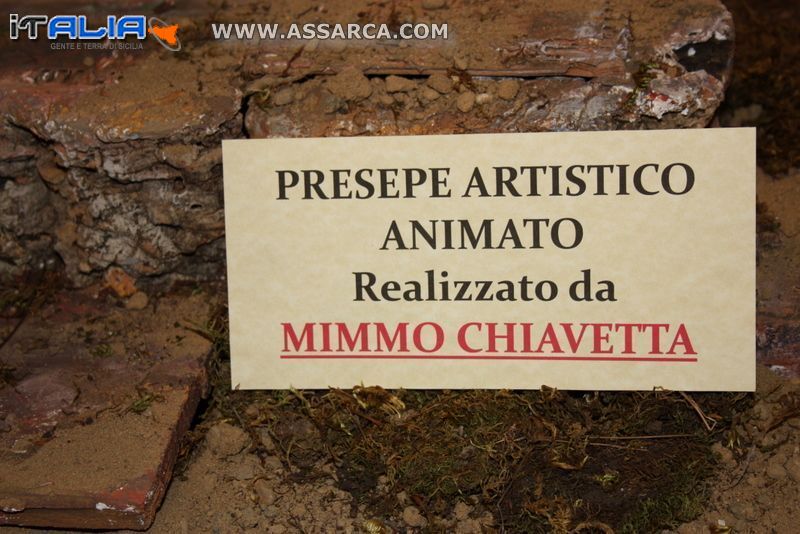 PRESEPE ARTISTICO ANIMATO - TERMINI IMERESE - DOMENICA 02 GENNAIO 2011