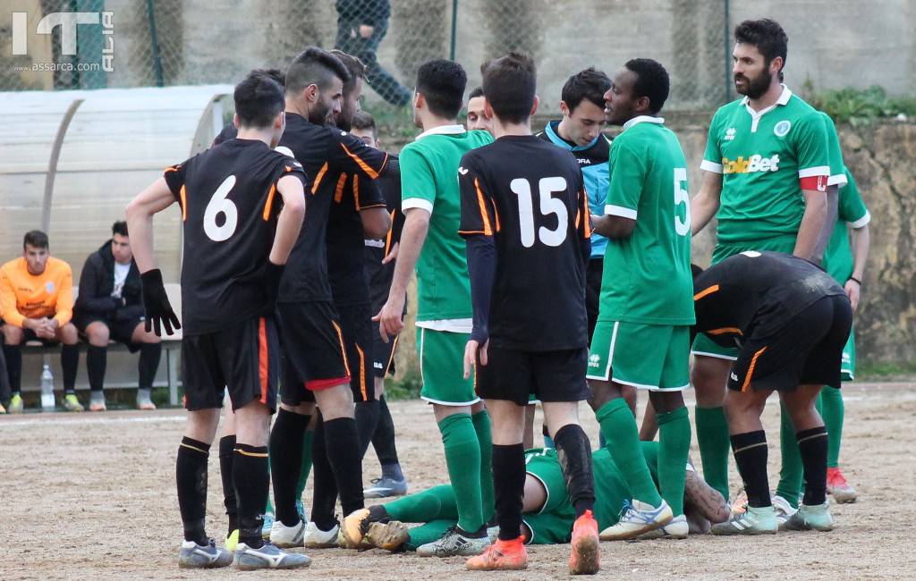 IL FUORICLASSE DI ALIA COSIMO PANEPINTO CON I SOSTENITORI NISSENI, TRASCINANO IL VALLELUNGA ALLA VITTORIA., 