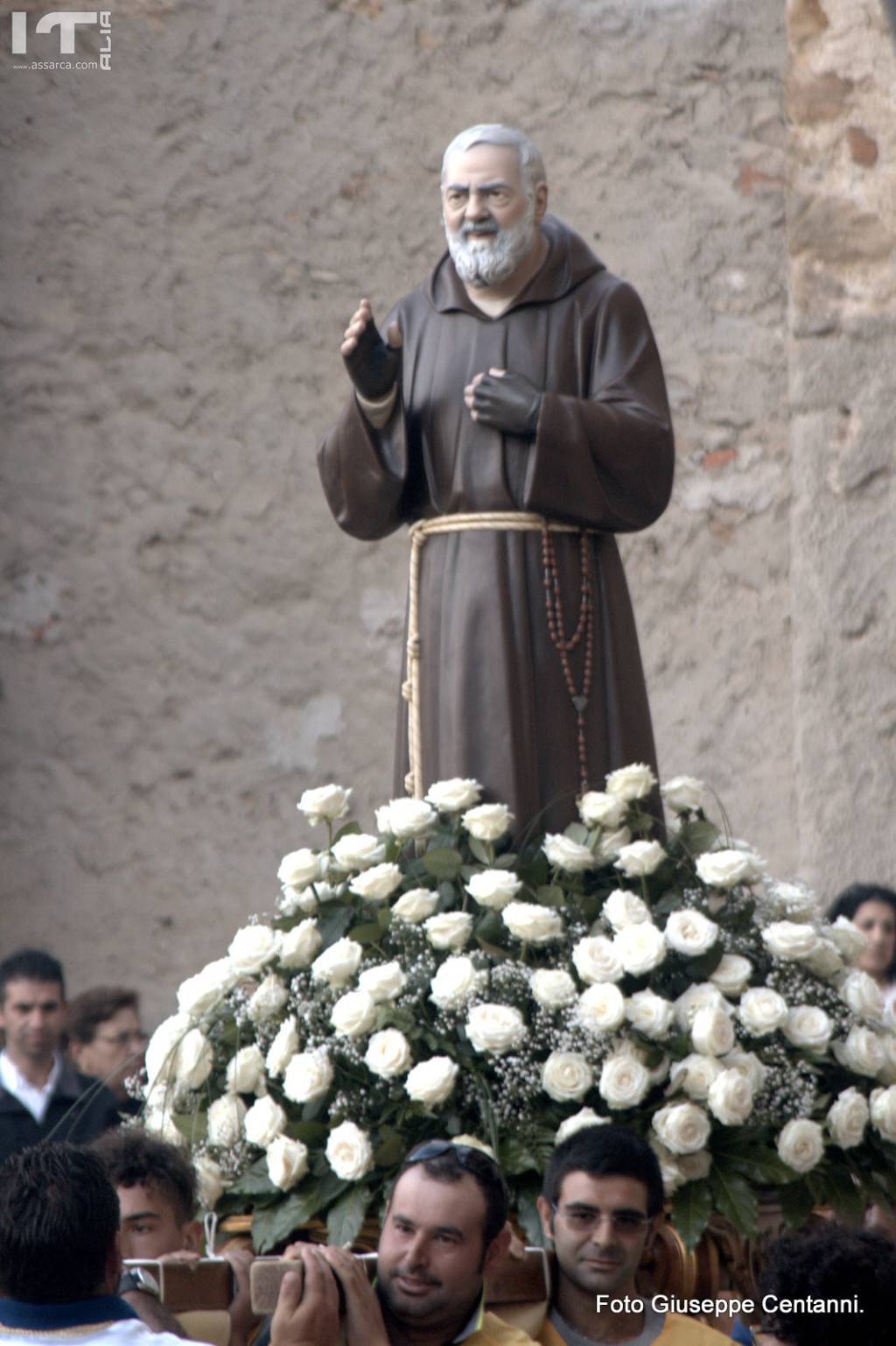 PROCESSIONE SAN PIO DA PIETRELCINA.
ALIA 16 LUGLIO 2017