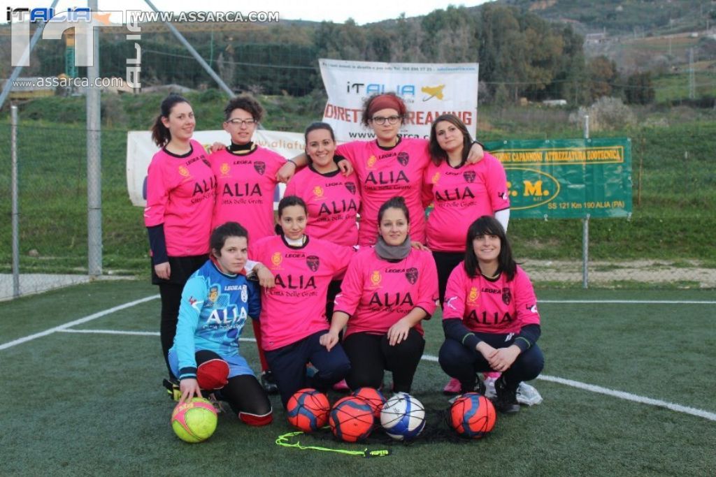 PRESENTAZIONE E CERIMONIA DELLA SQUADRA DI CALCETTO FEMMINILE.
PINK LADY ASSARCA