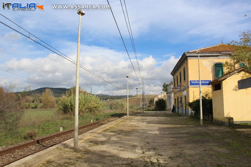 Valledolmo (PA) - La stazione