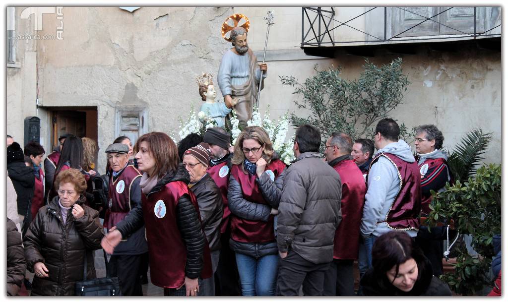 PROCESSIONE SAN GIUSEPPE - ALIA 19 MARZO 2018, 