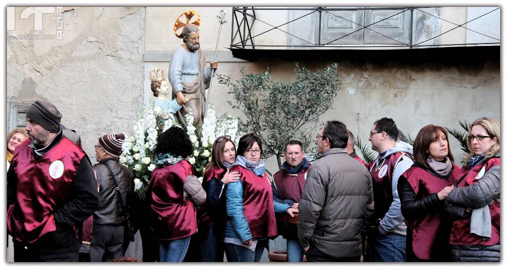 PROCESSIONE SAN GIUSEPPE - ALIA 19 MARZO 2018, 