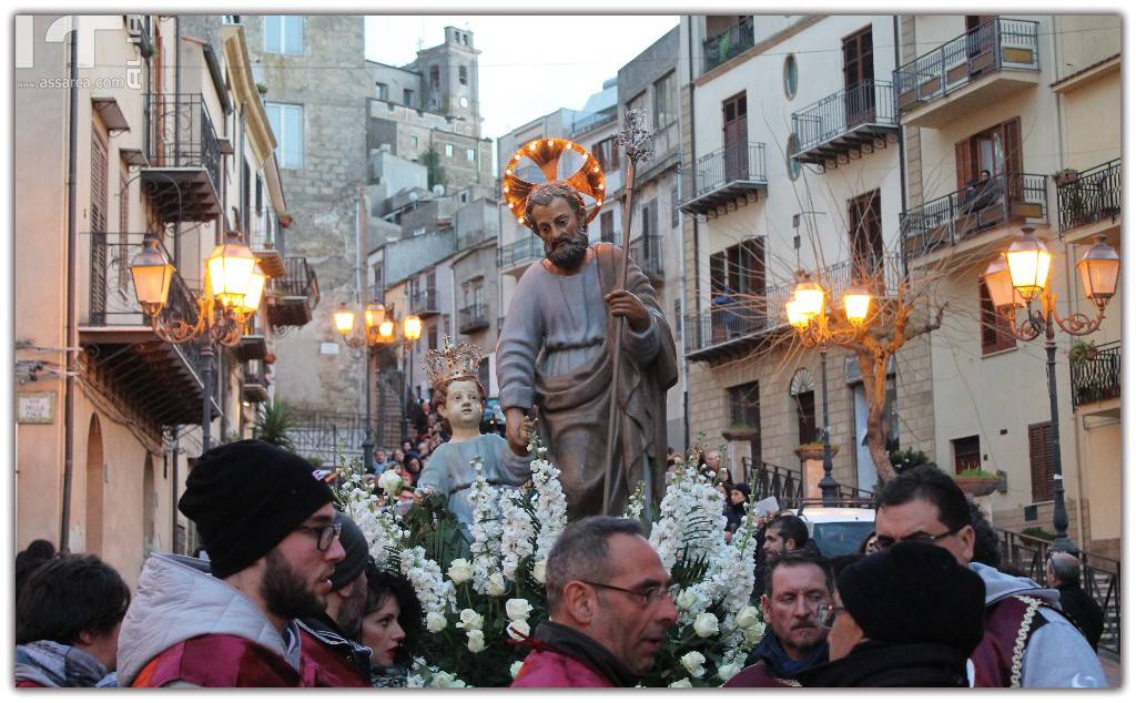 PROCESSIONE SAN GIUSEPPE - ALIA 19 MARZO 2018