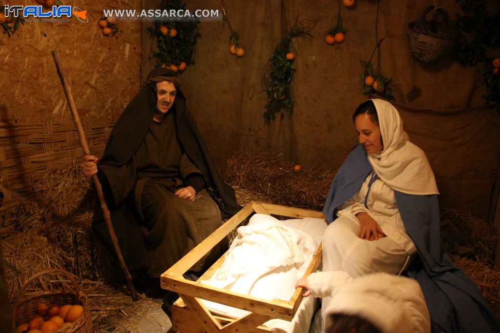 PRESEPE VIVENTE A SANTA LUCIAB DEL MELA