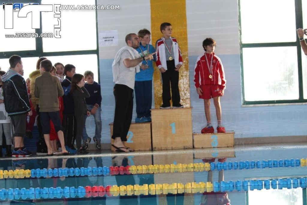 CAMPIONATO REGIONALE DI NUOTO MSP - SECONDA TAPPA - ALIA 14/12/2014