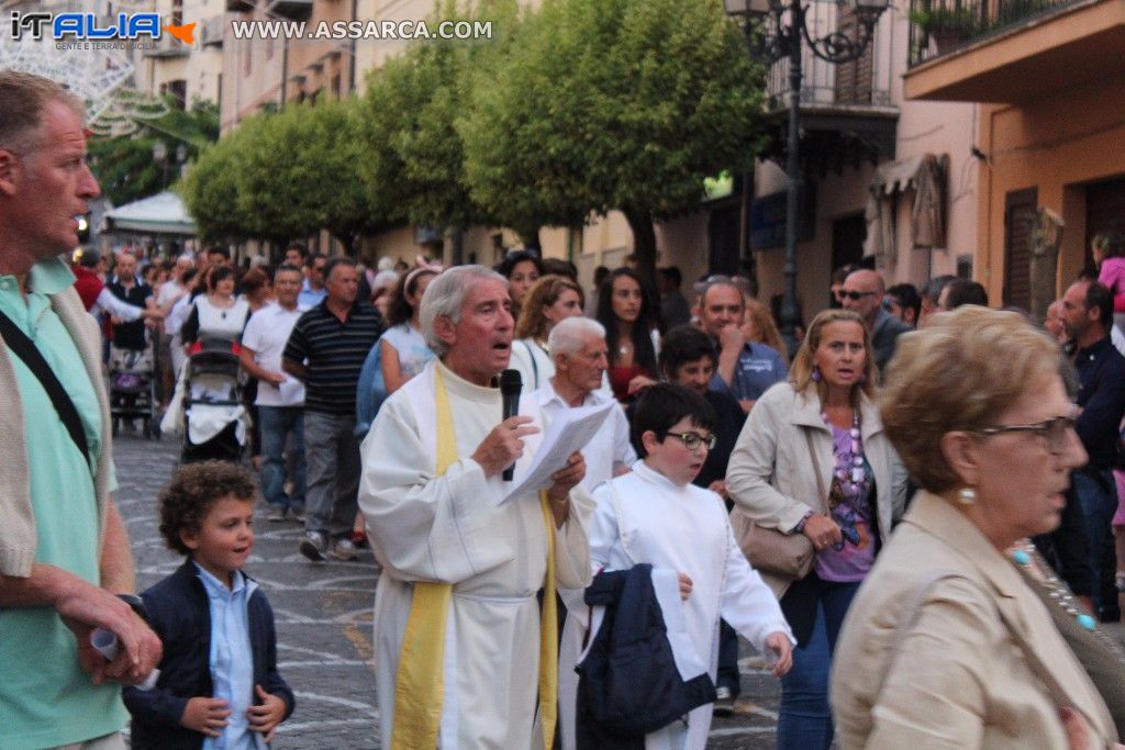 Processione Sant`Anna - Alia 16 Agosto 2015