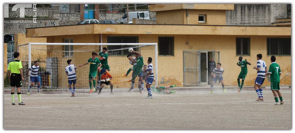 VALLELUNGA - CASTELLAMMARE 94 - ( 1-1)   I NISSENI A 30 SECONDI DALLA FINE RAGGIUNGONO IL PARI, 