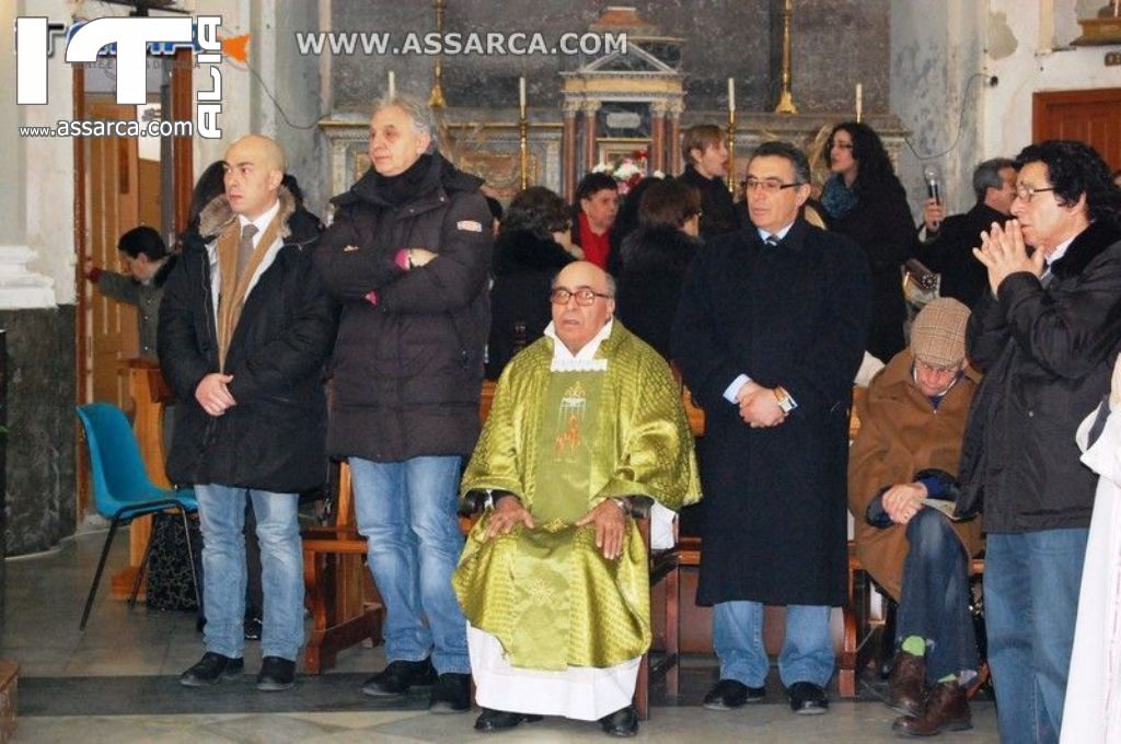 messa di saluto e ringraziamento don rosolino la mendola (parrocchia sant`anna), 