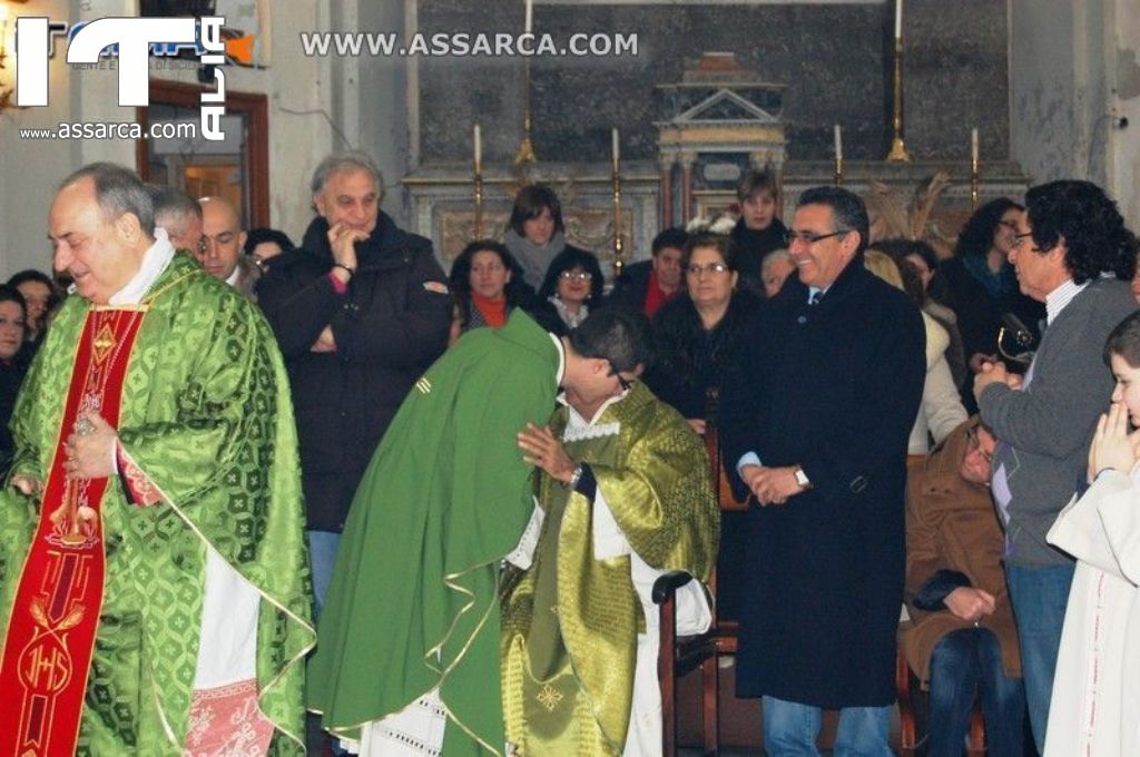 messa di saluto e ringraziamento don rosolino la mendola (parrocchia sant`anna), 