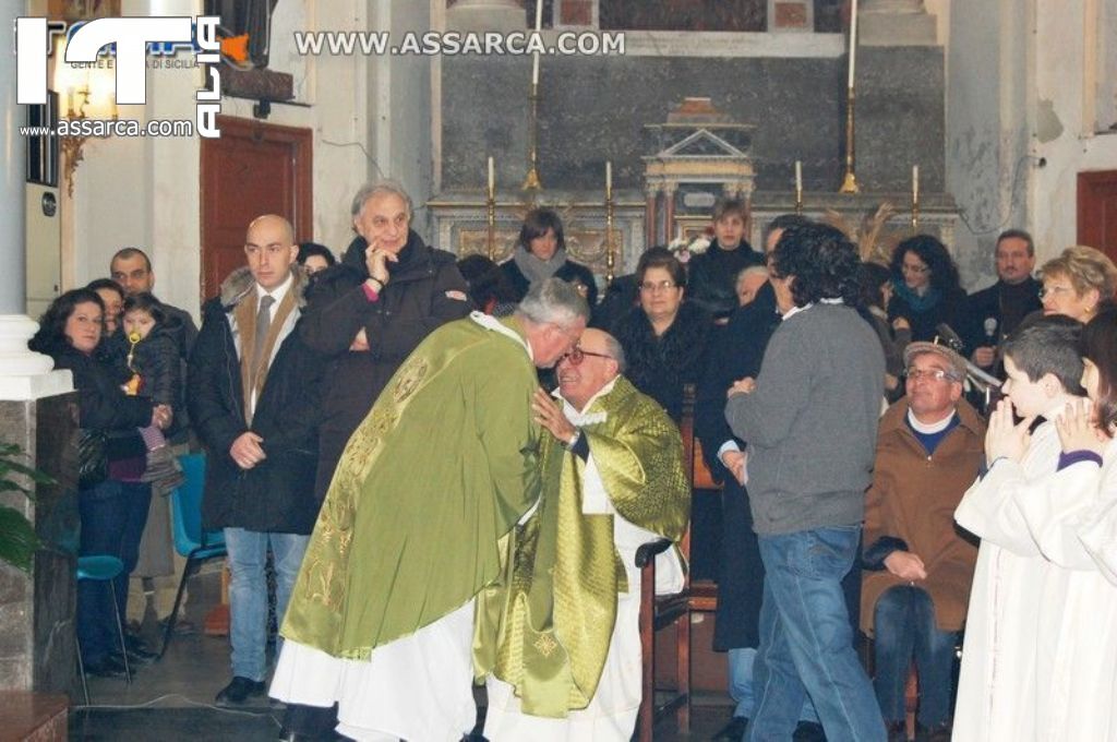 messa di saluto e ringraziamento don rosolino la mendola (parrocchia sant`anna), 