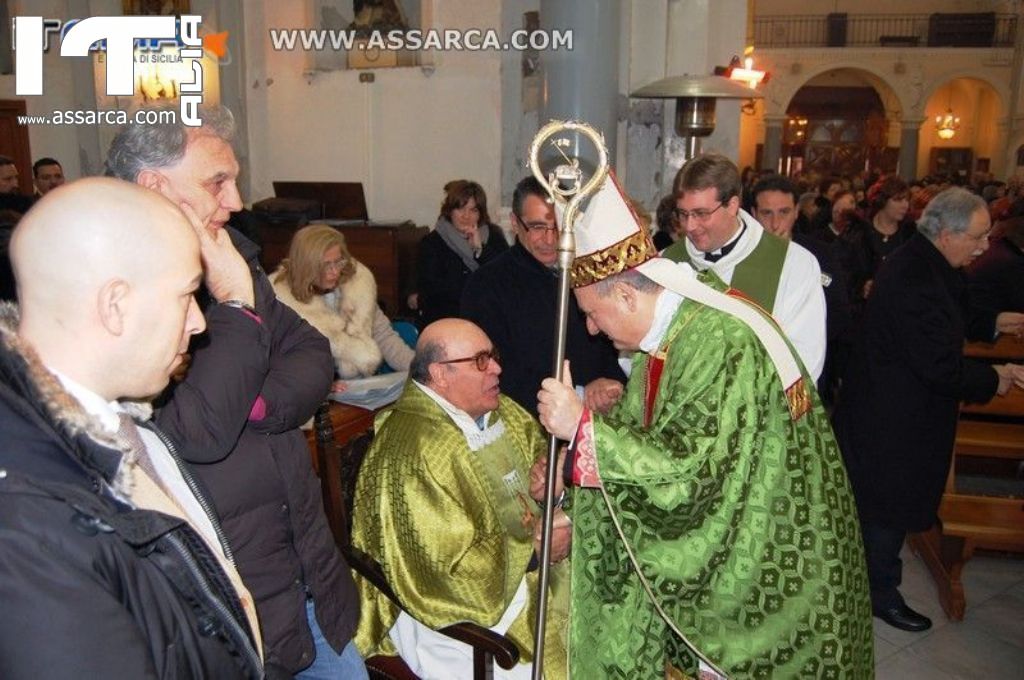 messa di saluto e ringraziamento don rosolino la mendola (parrocchia sant`anna), 