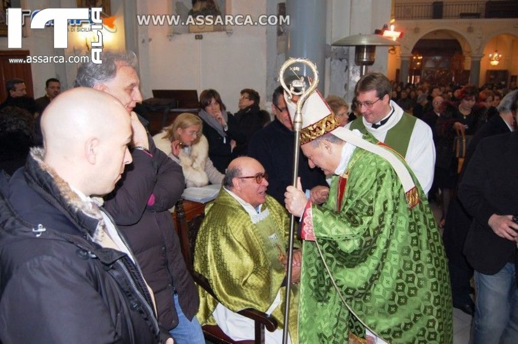 messa di saluto e ringraziamento don rosolino la mendola (parrocchia sant`anna), 