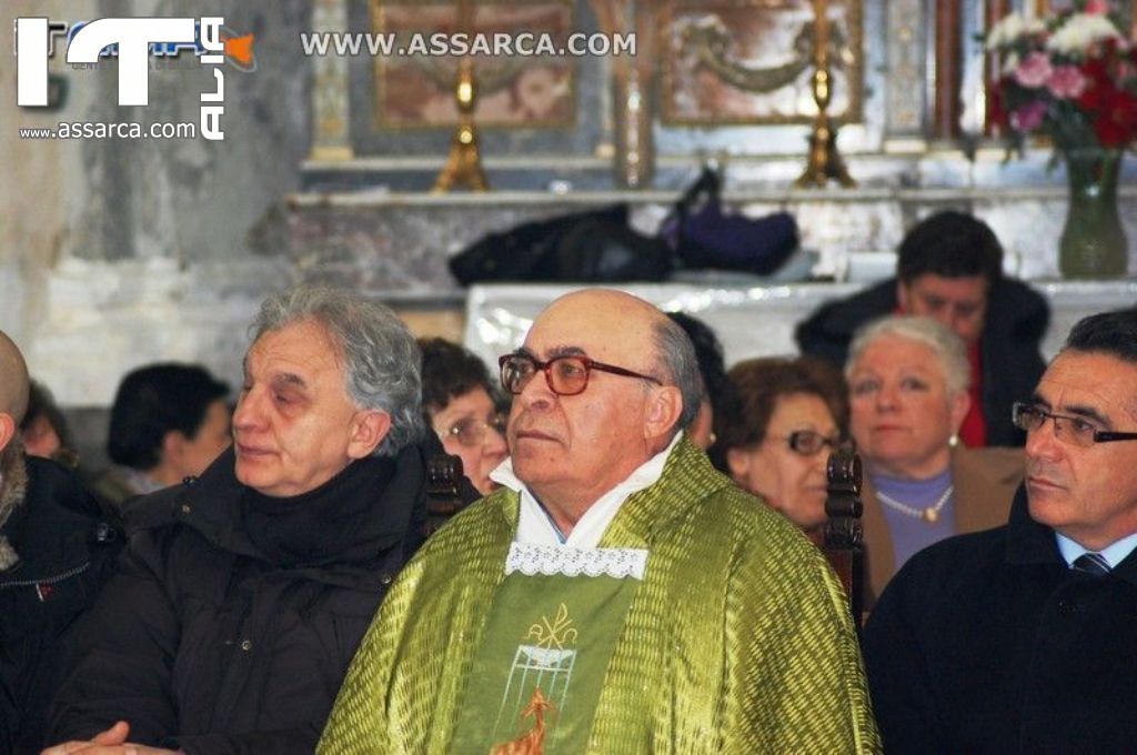 messa di saluto e ringraziamento don rosolino la mendola (parrocchia sant`anna), 