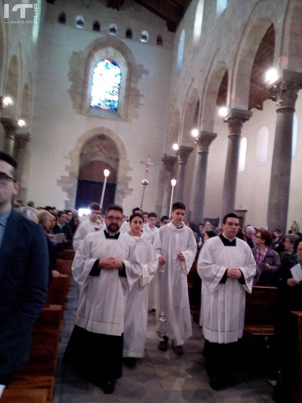 BASILICA DI CEFALU` BENEDIZIONE DEGLI OLI, 