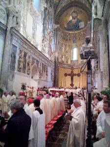 ACCOGLIENZA NUOVO VESCOVO , DELLA DIOCESI DI CEFALU`
Giuseppe Marciante che  nella capitale da 25 anni ha lavorato accanto a Papa Francesco., 