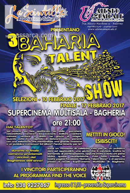 Il "Baharia Talent Show" è ormai alle porte