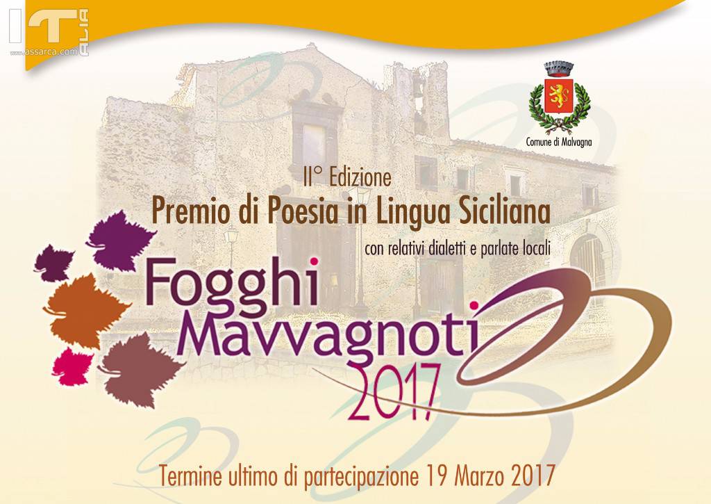 MALVAGNA: PREMIO DI POESIA SICILIANA 