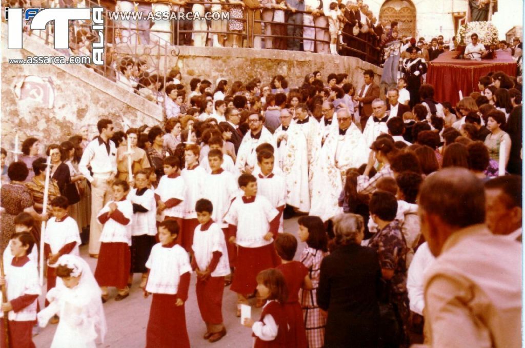 Processioni varie della festa del 2 luglio fine anni 70 -, 