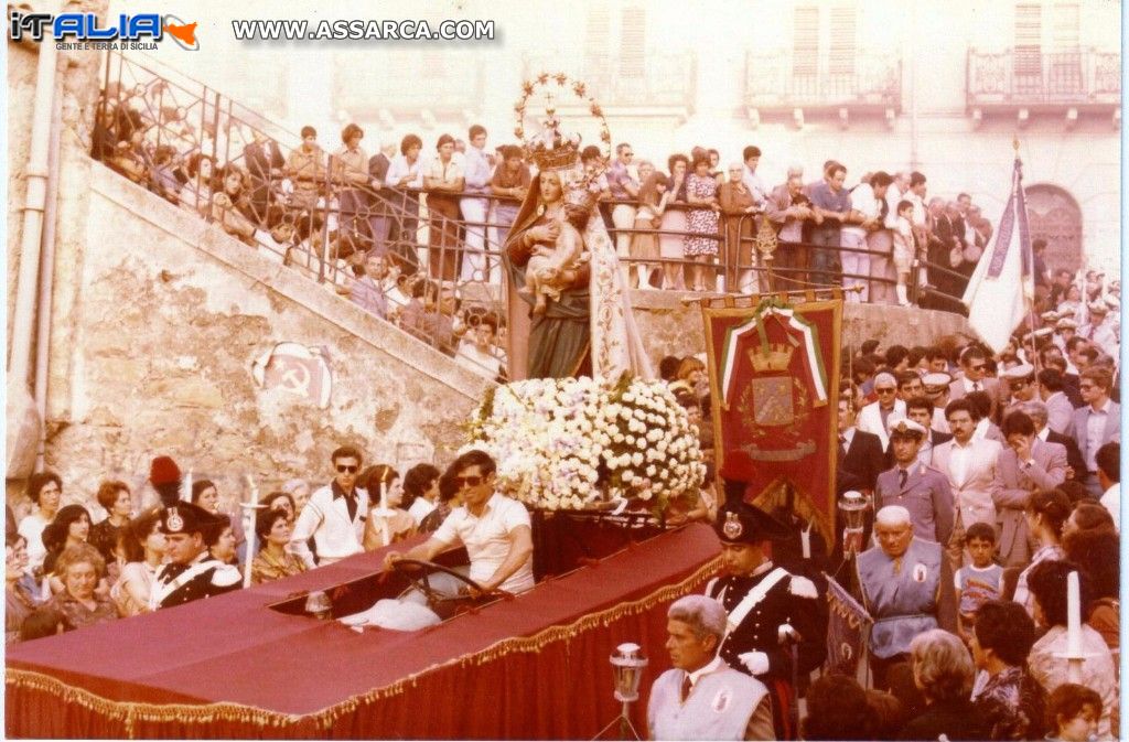 Processione della Madonna delle Grazie anni 80