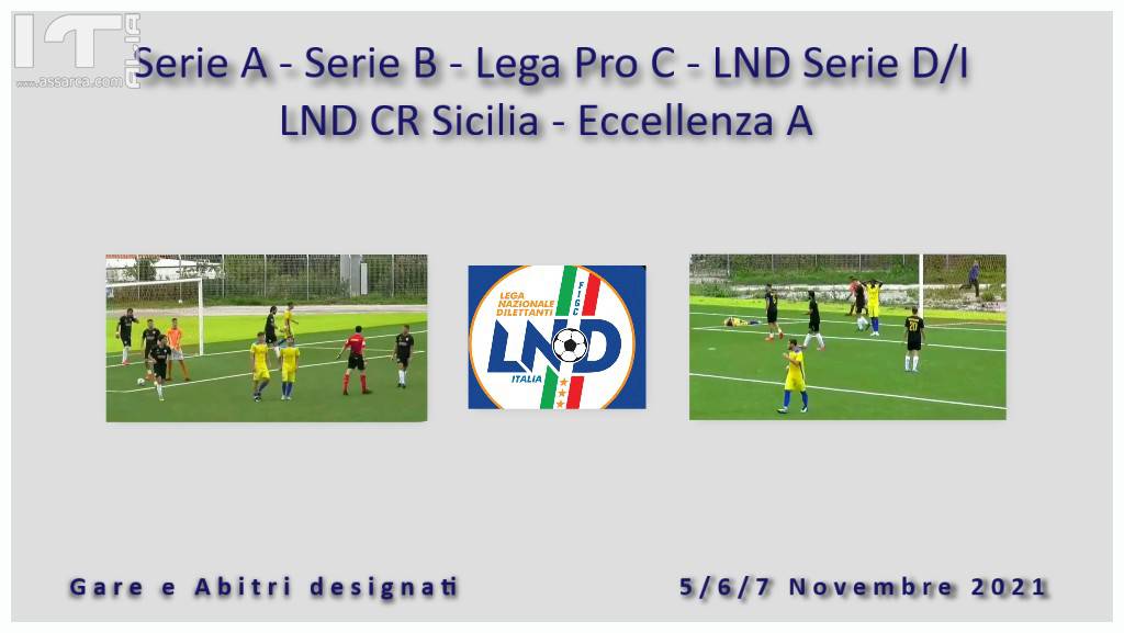 SERIE A - B - Lega Pro C - Serie D/I - LND/CR Sicilia ECCELLENZA - A, 