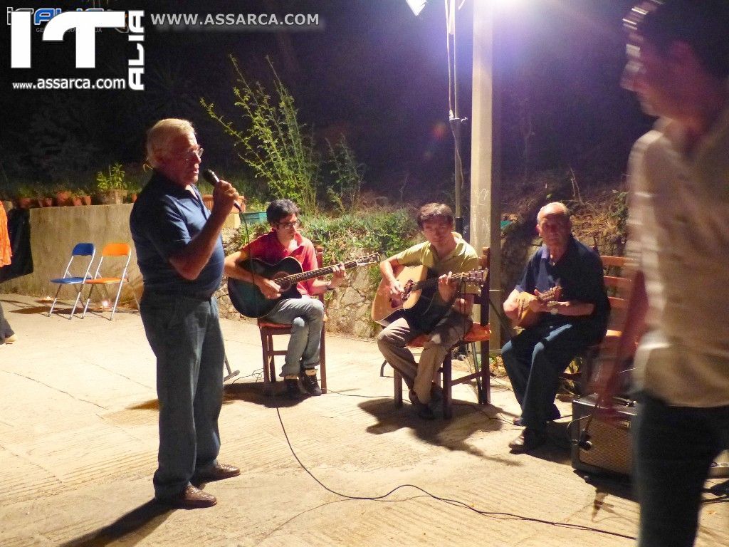 SERENATA ALLA SPOSA - SERATA A CASA FRICANO - 22 AGOSTO 2014 -