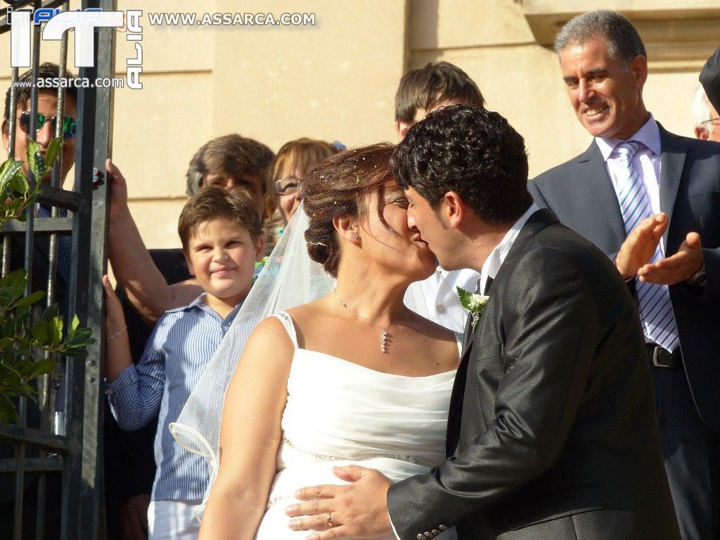 LE NOZZE DI DANILO & FRANCESCA - SANTUARIO MARIA SS. DELLE GRAZIE ALIA 23 AGOSTO 2014 ( 2^ PARTE )