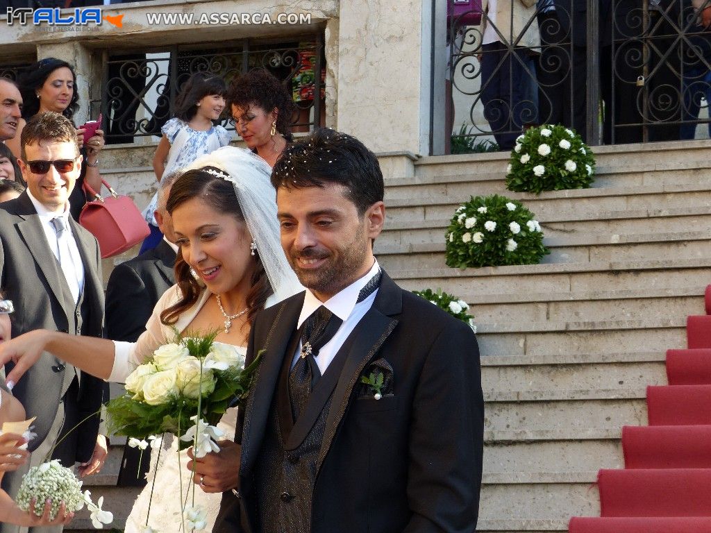 ANTONELLA & GIACOMO " MARRIED " MONTEMAGGIORE BELSITO  SEPTEMBER 06 2014