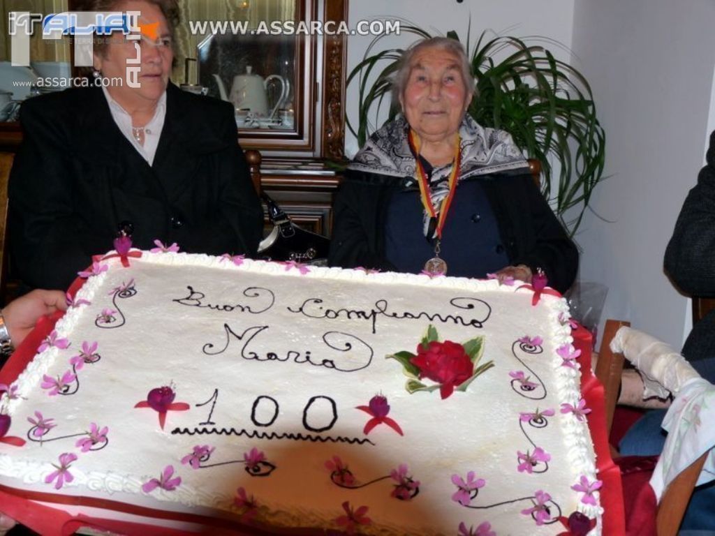 Festeggiati i 100 anni di nonna Marietta Zimbardo - Alia 24 maggio 2010, 