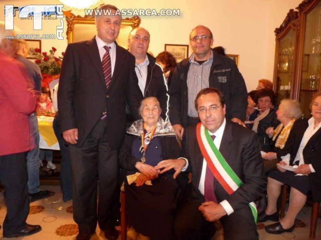 Festeggiati i 100 anni di nonna Marietta Zimbardo - Alia 24 maggio 2010, 