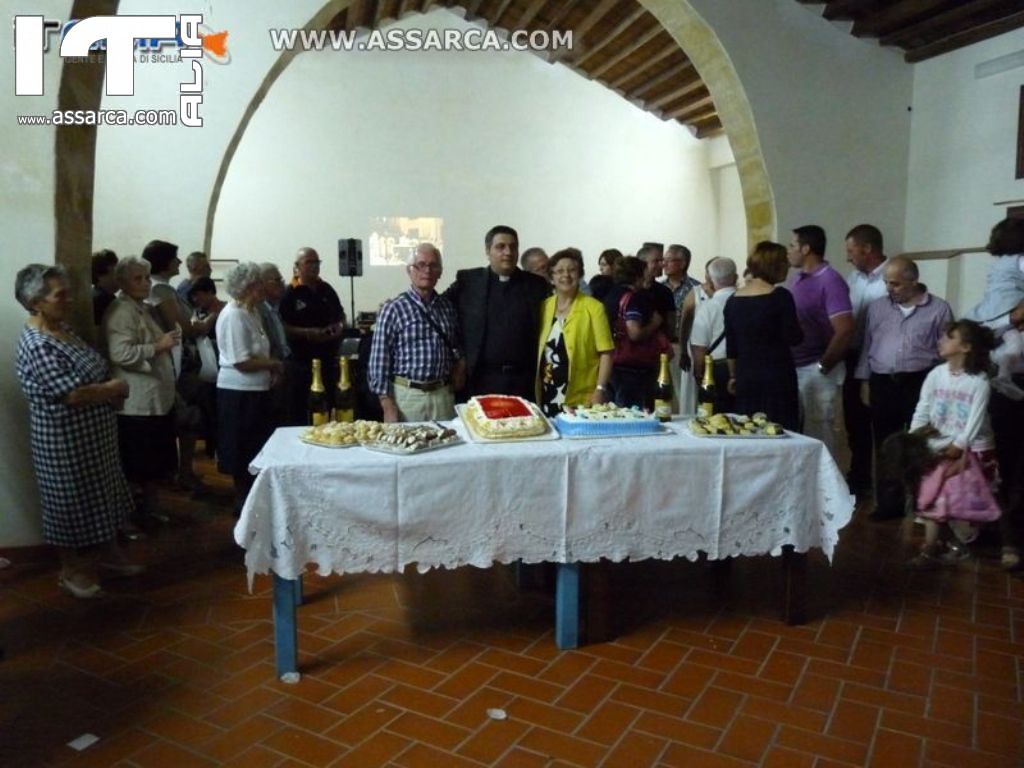 10 anniversario di sacerdozio Padre Antonino Vicari - Alia 01 luglio 2011, 