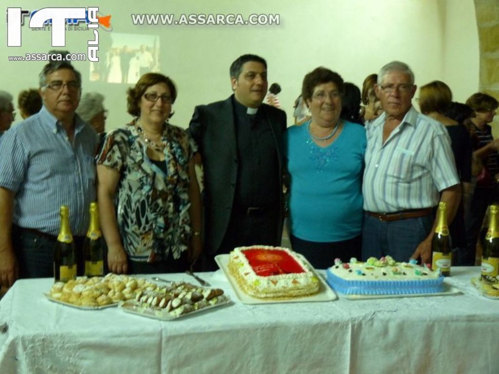 10 anniversario di sacerdozio Padre Antonino Vicari - Alia 01 luglio 2011, 