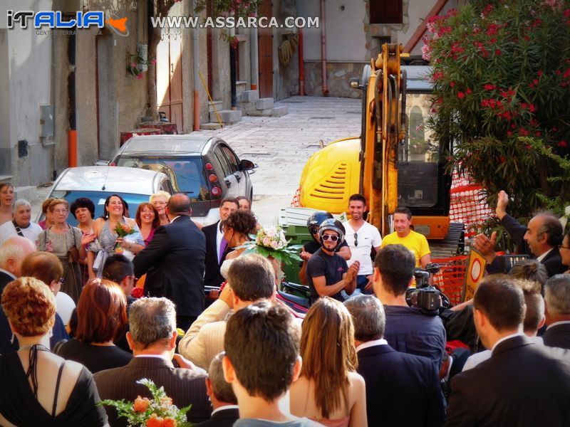 IL MATRIMONIO DI MARIUCCIA & CLAUDIO -   SANTUARIO MARIA SS DELLA GRAZIA  - ALIA 04 AGOSTO 2012