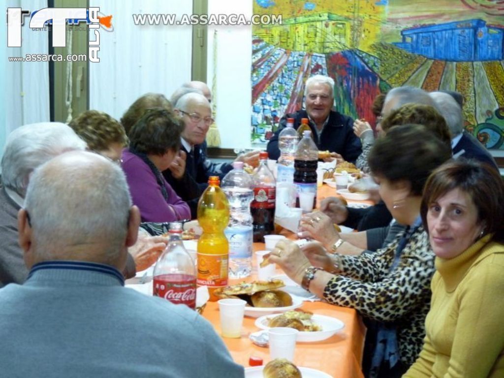 SERATA DI FESTA AL CENTRO DIURNO - FESTIVIT DELL`IMMACOLATA 2012