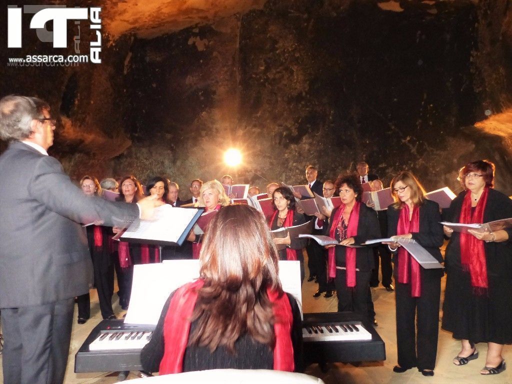 Concerto alle Grotte della Gurfa - Coro Polifonico "Cantate Omnes" - 25/09/2016, 