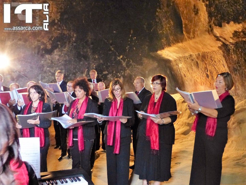 Concerto alle Grotte della Gurfa - Coro Polifonico "Cantate Omnes" - 25/09/2016, 