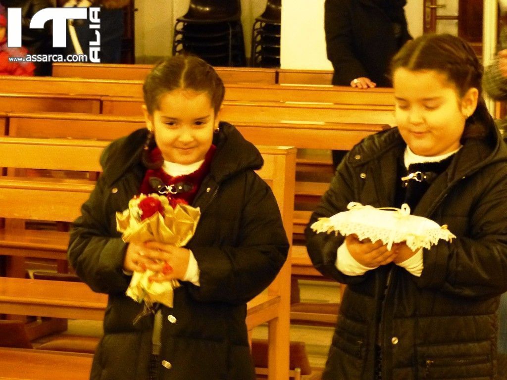 Nozze D`oro di Angelo e Girolama -  Alia Santuario Maria delle Grazie 28 /12/2016
I^ parte, 