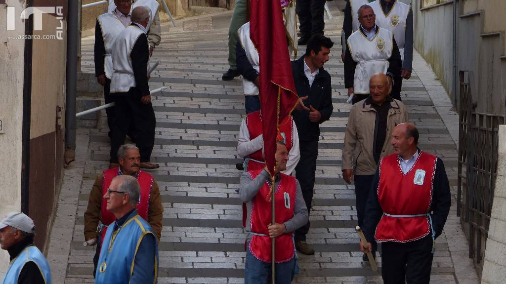 Processione del Santissimo Crocifisso - Alia 14 Maggio 2017, 