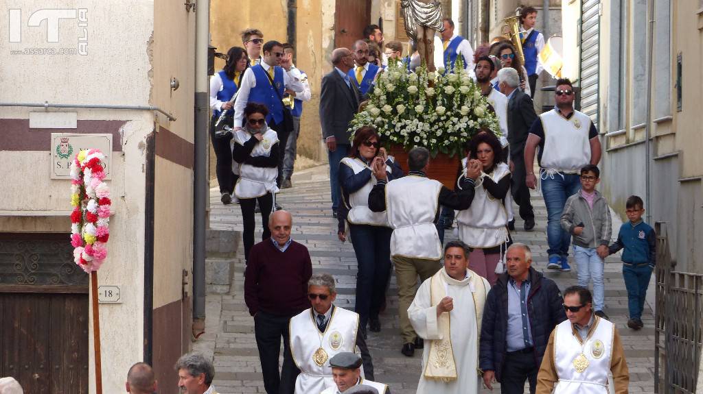 Processione del Santissimo Crocifisso - Alia 14 Maggio 2017, 
